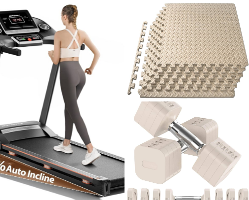 Create Your Own Home Gym cover photo collage