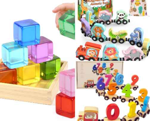 Here’s my 2 year olds bday/christmas list🩵🫐 cover photo collage