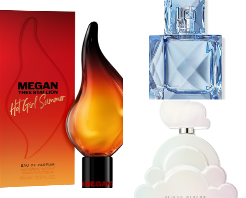 Fragrances cover photo collage