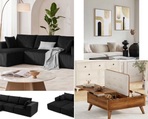 Pieces That Turn a House Into a Home 🤍 cover photo collage