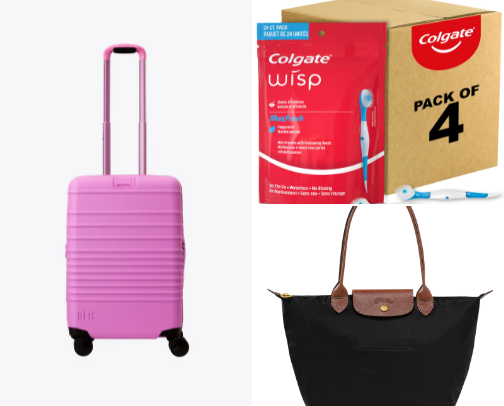 My Favourite Travel Accessories cover photo collage