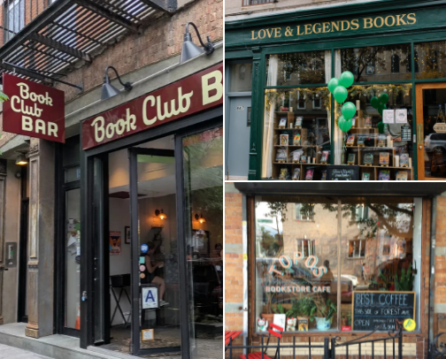 Great Indie Bookstores to Check Out in NYC cover photo collage