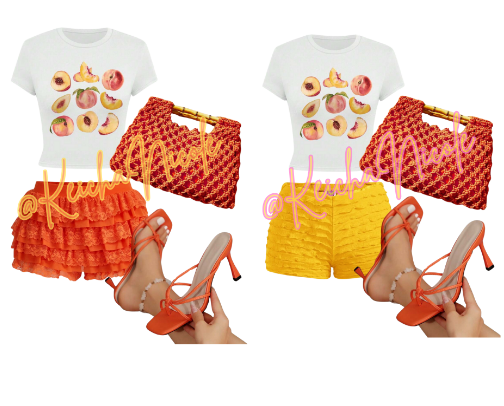 Feeling Peachy 🍑 cover photo collage