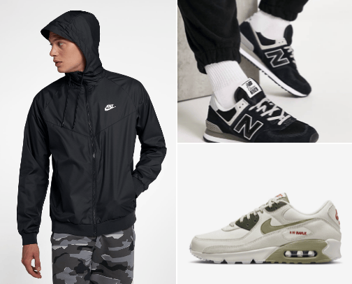 Hot New Clothes & Shoes At Dicks cover photo collage