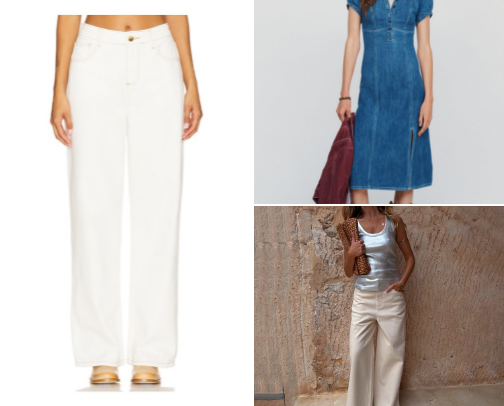 Transitional Dressing: Denim, Dresses & Easy Layers cover photo collage
