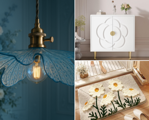 Flowers in Bloom Atelier cover photo collage