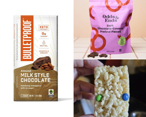 Snacks on the GO.... cover photo collage
