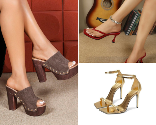 The it girls shoes collection✨️ cover photo collage
