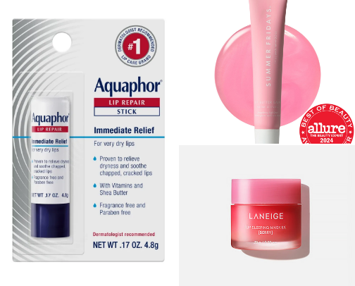 Say Goodbye to Dry, Chapped Lips 👋 cover photo collage
