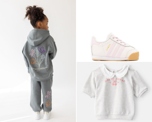 style my toddler with me 🎀 cover photo collage