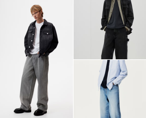 jeans for men👖 cover photo collage