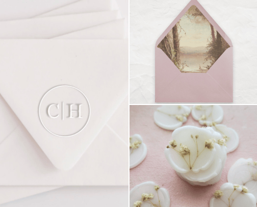 Wedding Stationary 💍 cover photo collage