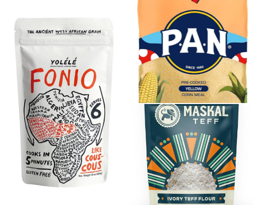 The Gluten-Free Pantry: My Go-To Grains, Flours & More cover photo collage