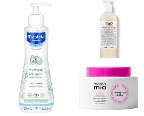 Safe Family Body Care for Deep Hydration & Stretch Mark Care During Pregnancy cover photo collage