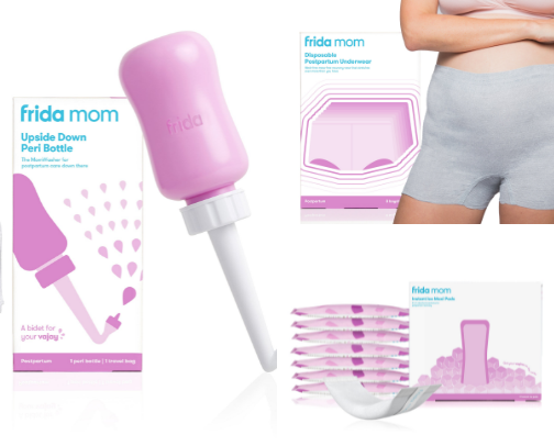 Delivery/Postpartum Essentials cover photo collage
