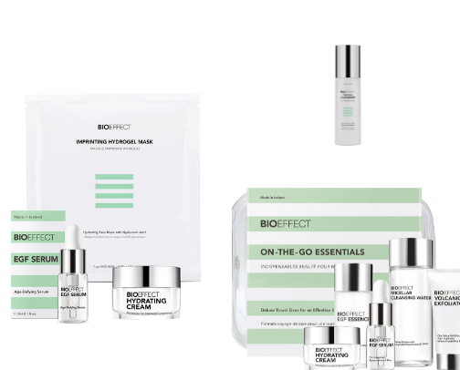 BIOEFFECT Skincare Favorites: Best EGF Serums, Eye Creams, Masks & Anti-Aging Treatments cover photo collage