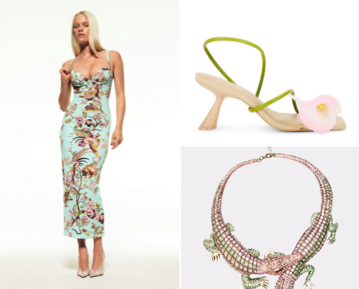 Style the Roberto Cavalli x SKIMS New Collection with me cover photo collage