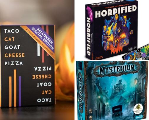 🎃 Holiday Game Nights: Halloween cover photo collage