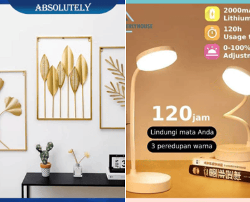 Aesthetic decoration cover photo collage