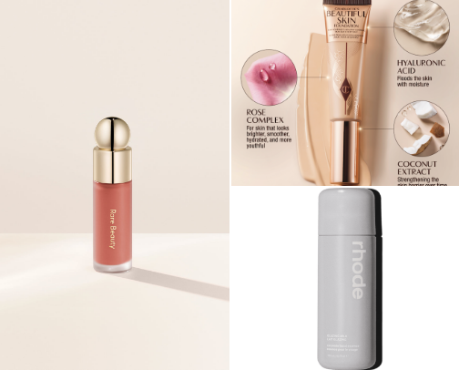 cruelty-free viral makeup recs cover photo collage