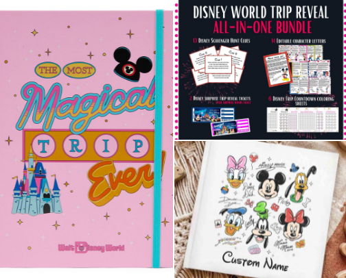 Magical Ways to Reveal Your Disney Trip! cover photo collage