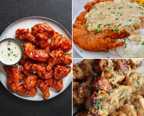 Chicken Dishes I Save for Idea-Less Days cover photo collage