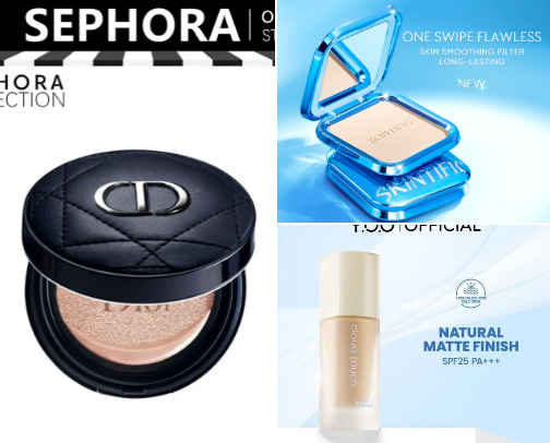 Best Cushion & Foundation cover photo collage
