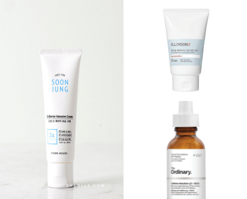 Skincare for combo dehydrated skin cover photo collage