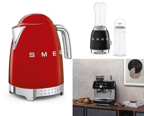 SMEG- Trendy Products for Your Kitchen cover photo collage
