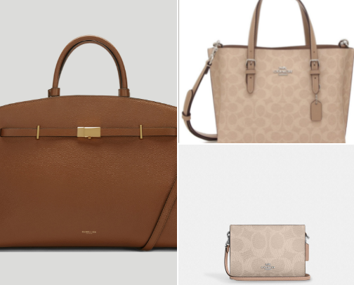 Chic and elegant bag collection cover photo collage