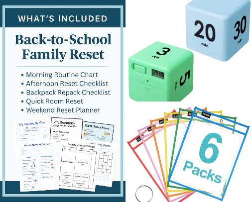 Handy Helpers for Family Routines cover photo collage