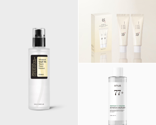 20 Best Korean Skincare Products ✨ cover photo collage