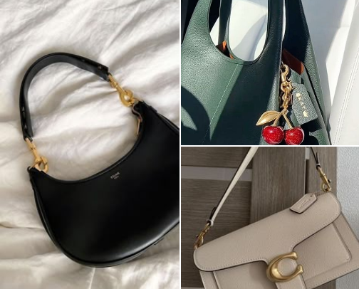 Cute and Fashion handbags cover photo collage