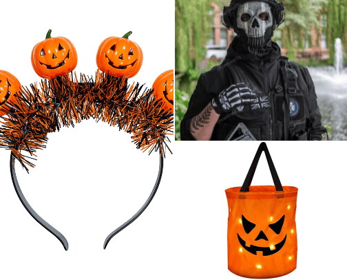 Halloween Accessories cover photo collage