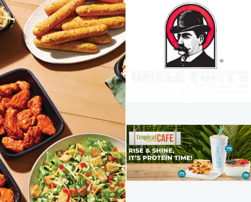 My Top Food recs cover photo collage