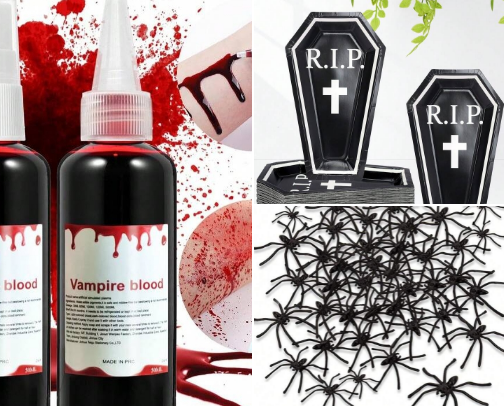 Cheap Halloween Decorations / Props Part 1 cover photo collage