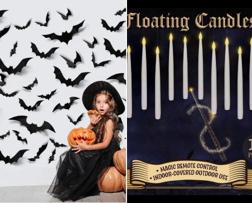 Cheap Halloween Decorations / Props Part 1 cover photo collage