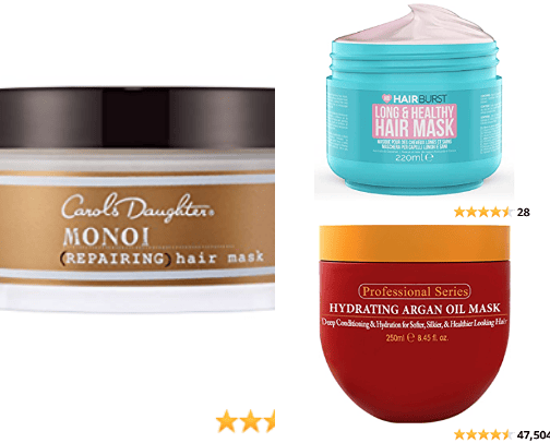 Hair Mask cover photo collage