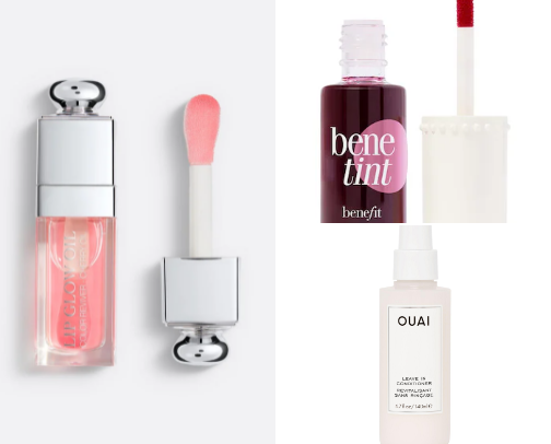 Beauty products I use on a daily basis cover photo collage