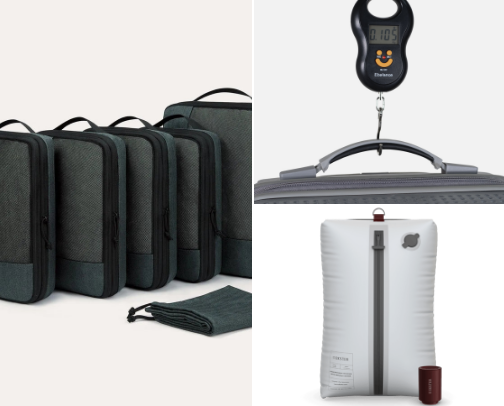 Travel Essentials for Overpackers cover photo collage