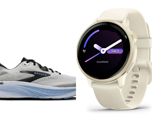 Running gear cover photo collage