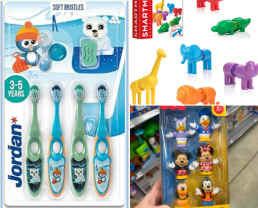 2.5 year old Christmas List cover photo collage