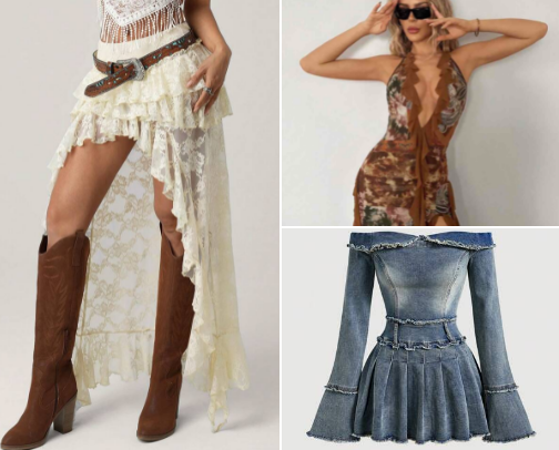 Cowgirl Outfits 🤠🏇💅🏽 cover photo collage