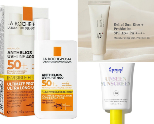 ☀️ Best SPF Products That Don't Feel Greasy cover photo collage