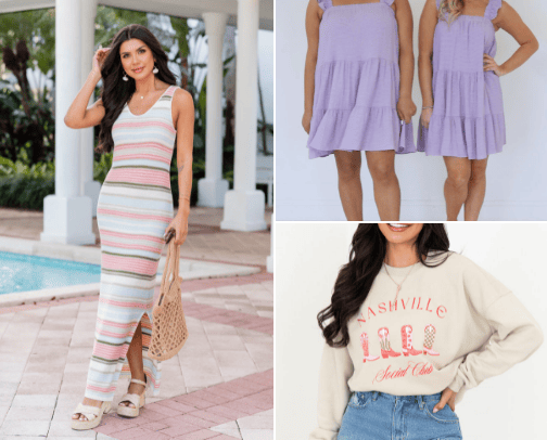 I Am So Excited To See Spring Fashion! cover photo collage