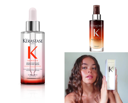 Hair repair treatments cover photo collage