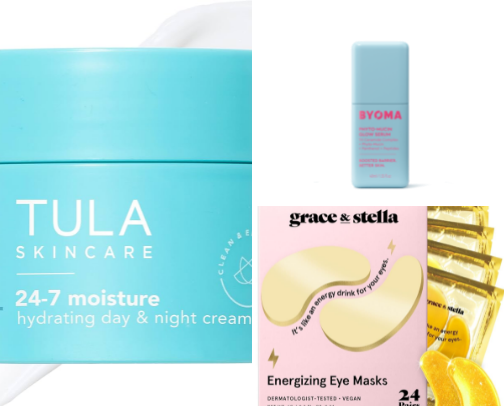 skin care must haves ✨ cover photo collage