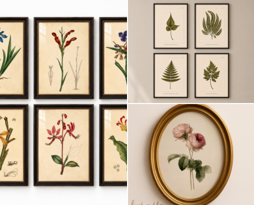 Vintage Inspired Wall Art That Made My Blank Walls Stop Haunting Me cover photo collage