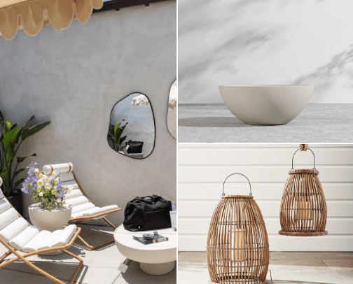 Aesthetic Outdoor Space | Outdoor Furniture cover photo collage