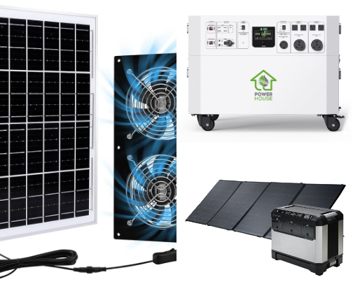 Electric Grid Shut Off - No Problem Shop Now! cover photo collage